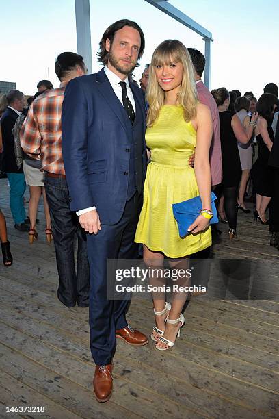 Aidan Butler and Mosha Lundstrom- Halbert at Power Ball: Quarter Life Crisis VIP reception, co-hosted by The Power Plant, Grey Goose and Soho House...