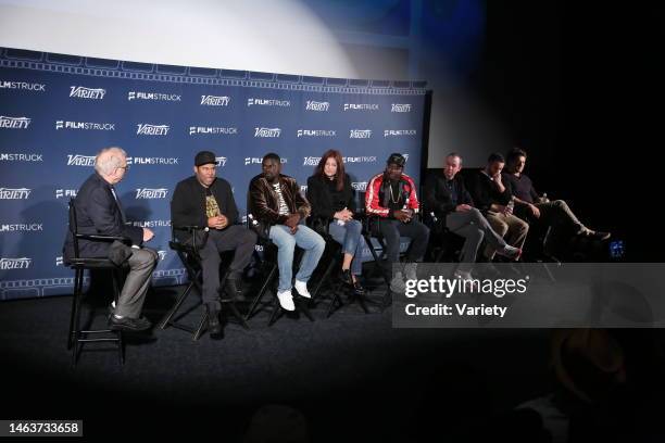 Peter Caranicas, Jordan Peele, Daniel Kaluuya, Catherine Keener, Lil Rel Howery, Gregory Plotkin, Sean McKittrick and Jason Blum