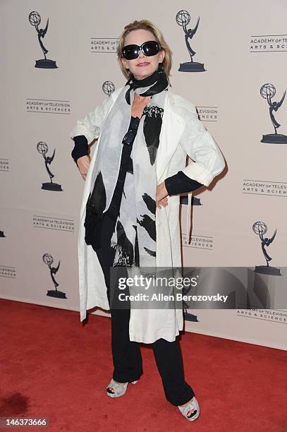 Actress Judith Chapman attends the 39th Daytime Entertainment Emmy Awards - Nominees Reception at SLS Hotel on June 14, 2012 in Beverly Hills,...