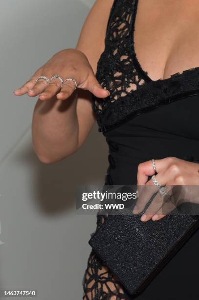 Chrissy Teigen, ring detail