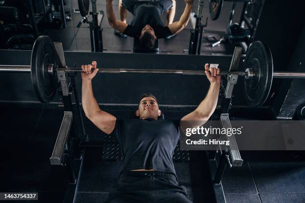 bench press training - weight bench stock pictures, royalty-free photos & images