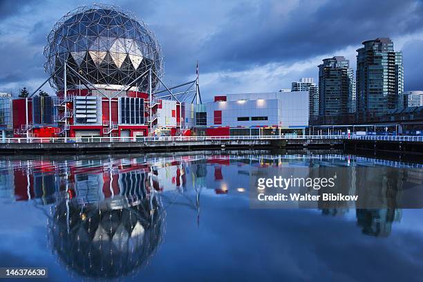 false creek and science world - science museum stock pictures, royalty-free photos & images