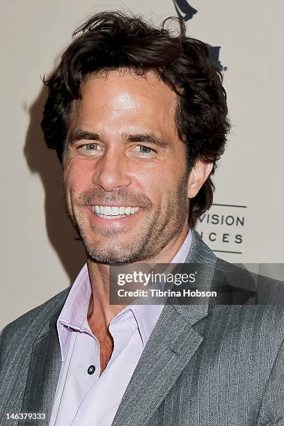 Shawn Christian attends the 39th annual daytime Emmy Awards nominees reception at SLS Hotel on June 14, 2012 in Beverly Hills, California.