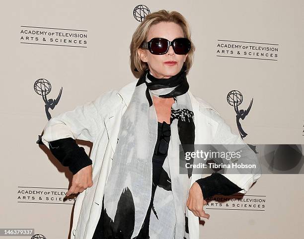 Judith Chapman attends the 39th annual daytime Emmy Awards nominees reception at SLS Hotel on June 14, 2012 in Beverly Hills, California.
