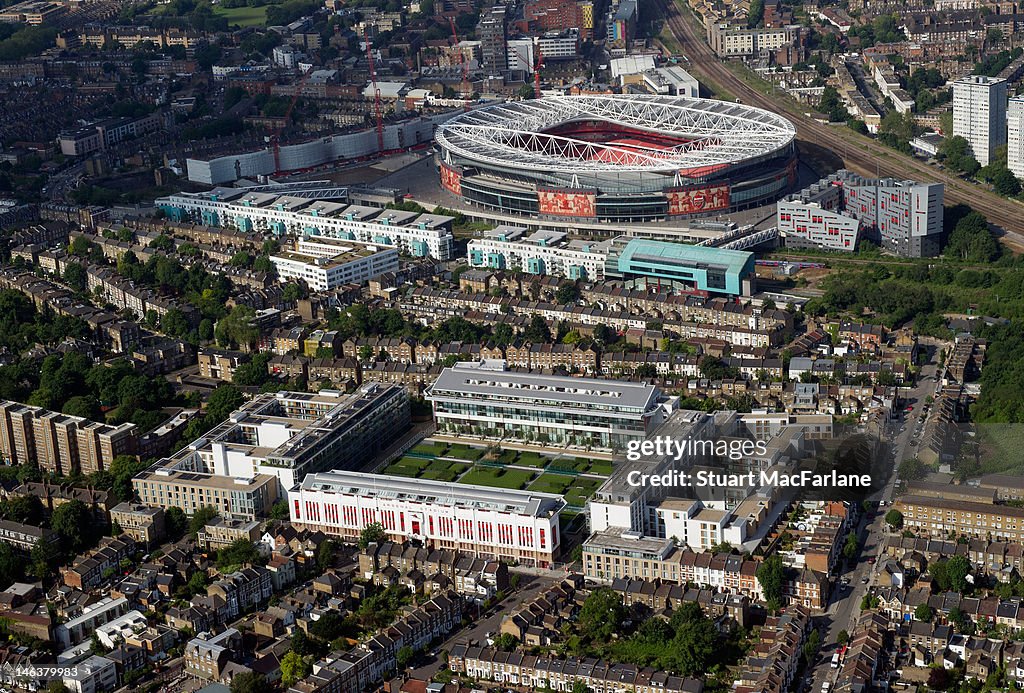 Aerial Views Of London Stadiums