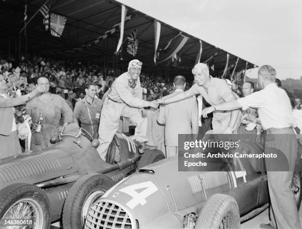 Farina Racing Driver 487 Giuseppe Farina Photos & High Res Pictures - Getty Images