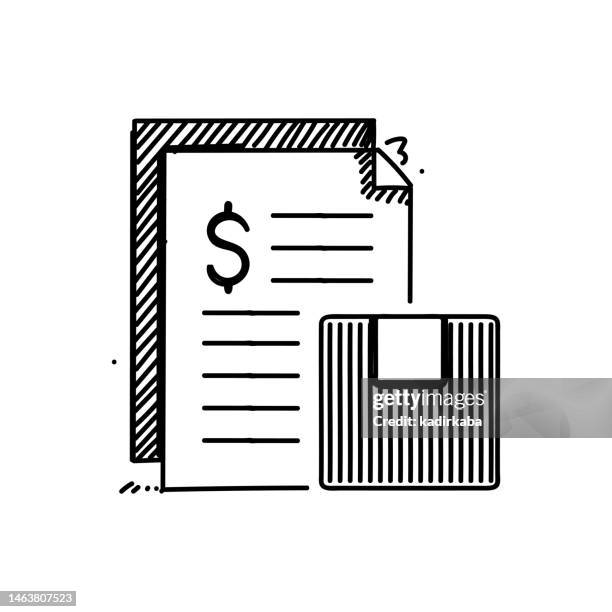 shipping cost line icon, sketch design, pixel perfect, editable stroke, delivery elements, courier, cargo, container, express delivery, shipping, transportation. - cargo plane loading stock illustrations
