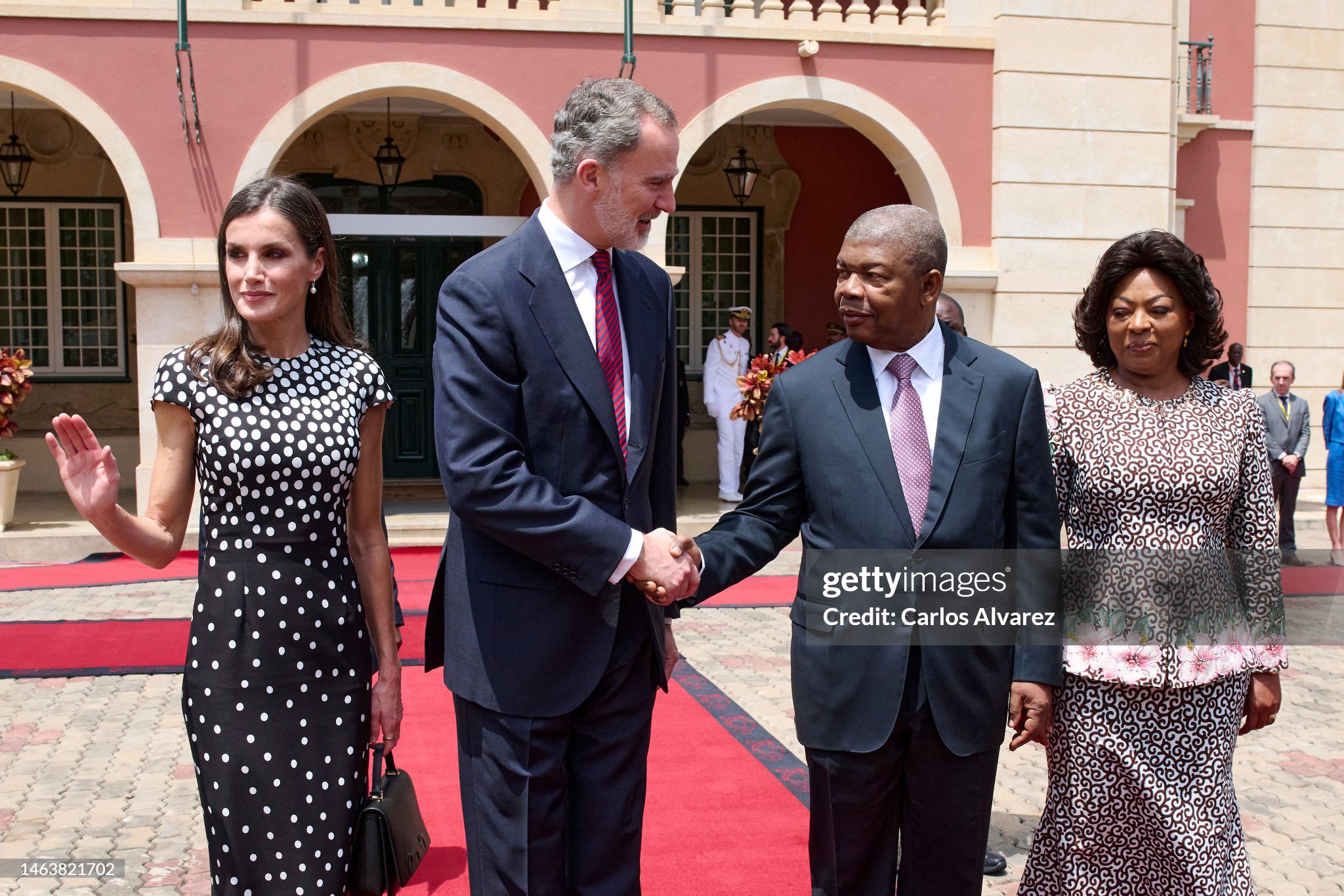 Государственный визит короля и королевы Испании в Анголу. 