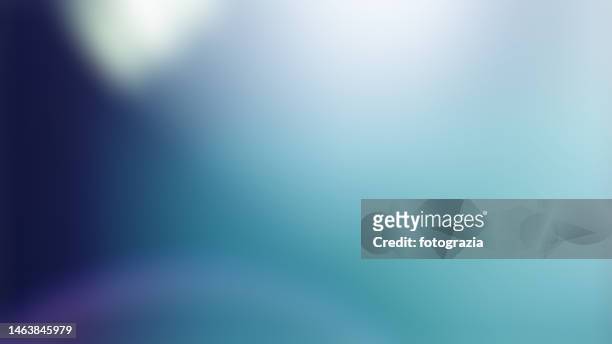 turquoise gradient background - abstract background light imagens e fotografias de stock