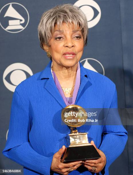 Winner Ruby Dee at the 49th annual Grammy Awards, September 11, 2007 at Staples Center in Los Angeles, California.