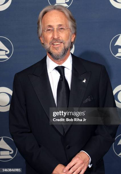 Recording Academy President Neil Portnow speaking at the 49th annual Grammy Awards, September 11, 2007 at Staples Center in Los Angeles, California.