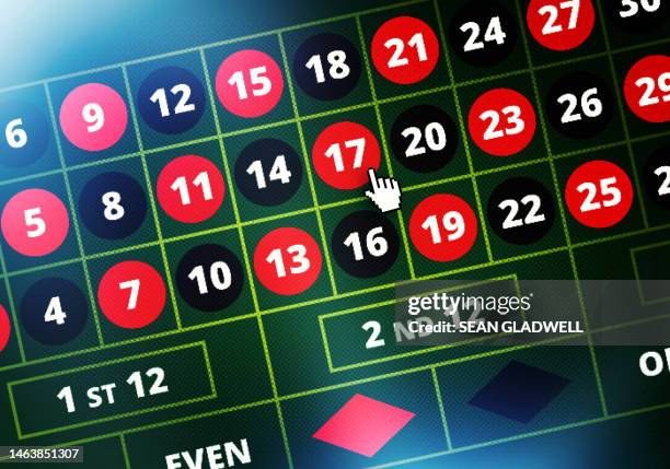 gambling online - jackpot stock pictures, royalty-free photos & images