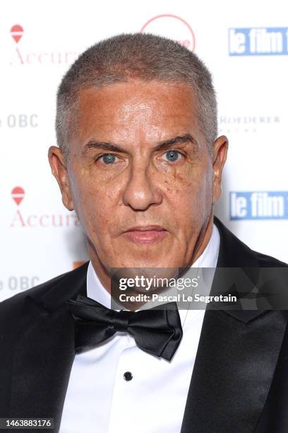 Samy Naceri attends the 30th "Trophees Du Film Francais" : photocall at Hotel Intercontinental on February 07, 2023 in Paris, France.