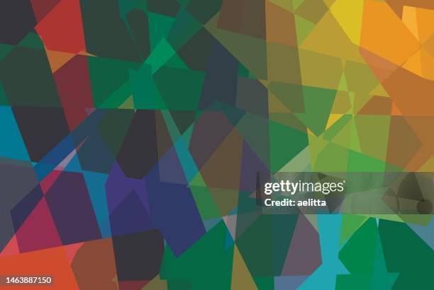 multicolored abstract background. - stained glass texture stock illustrations