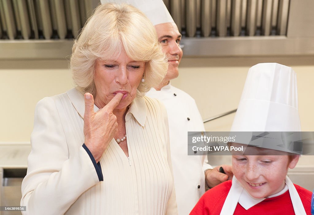 "Cook for The Queen" Winners Competition Reception At Buckingham Palace