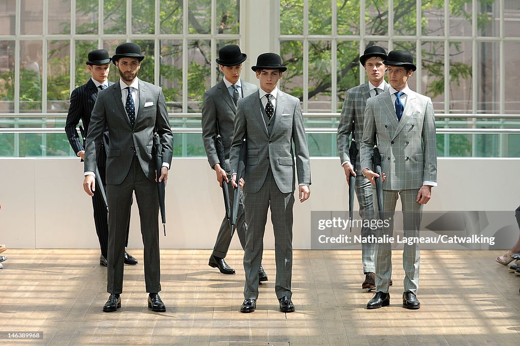 Hackett London - Mens Spring Summer 2013 Runway - London Menswear Fashion Week