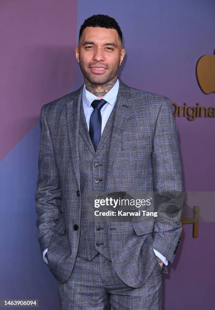 Jermaine Pennant attends the "Sharper" World Premiere at BFI Southbank on February 07, 2023 in London, England.