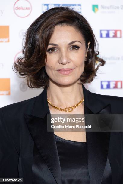 Nadia Fares attends the 30th "Trophees Du Film Francais" : photocall at Hotel Intercontinental on February 07, 2023 in Paris, France.