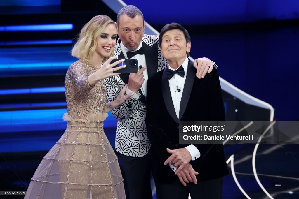 73rd Sanremo Music Festival 2023 - Day 1