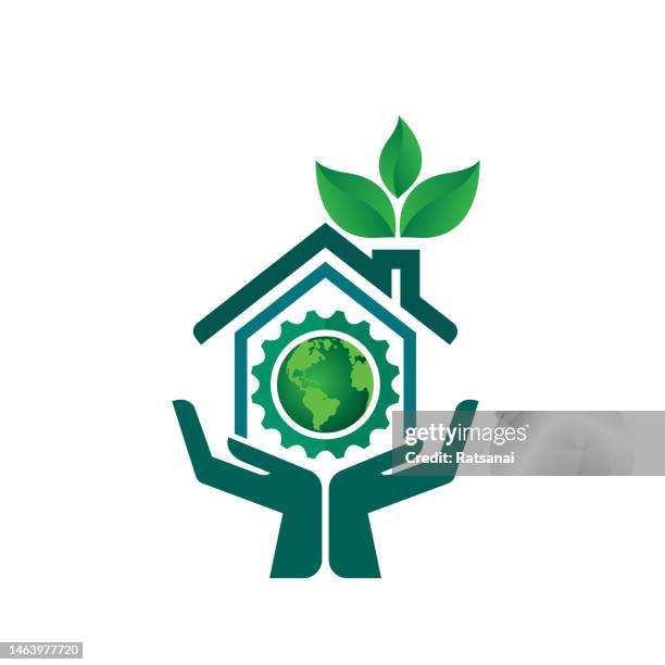 save the world - save planet stock illustrations