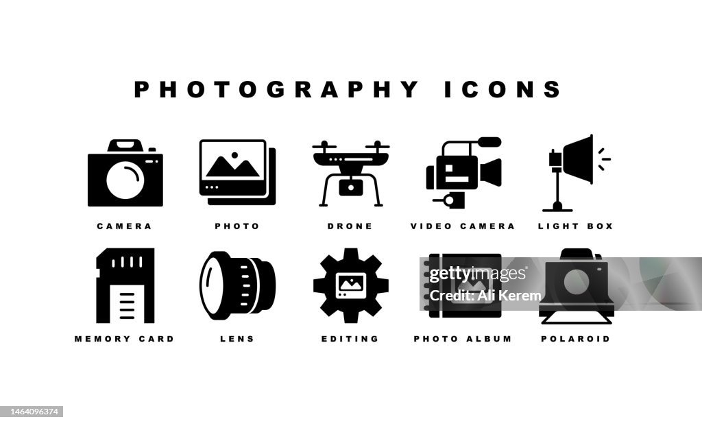 Fotografie, Kamera, Fotograf, Fotos, Objektivsymbole