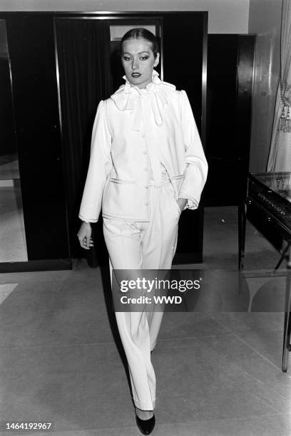 Yves Saint Laurent Spring-Summer 1977 Haute Couture Advance