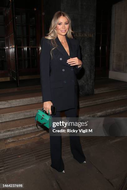 Olivia Attwood seen attending The Broadcast Awards 2023 on February 08, 2023 in London, England.