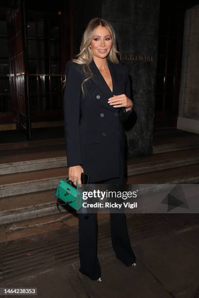 Olivia Attwood seen attending The Broadcast Awards 2023 on February 08, 2023 in London, England.