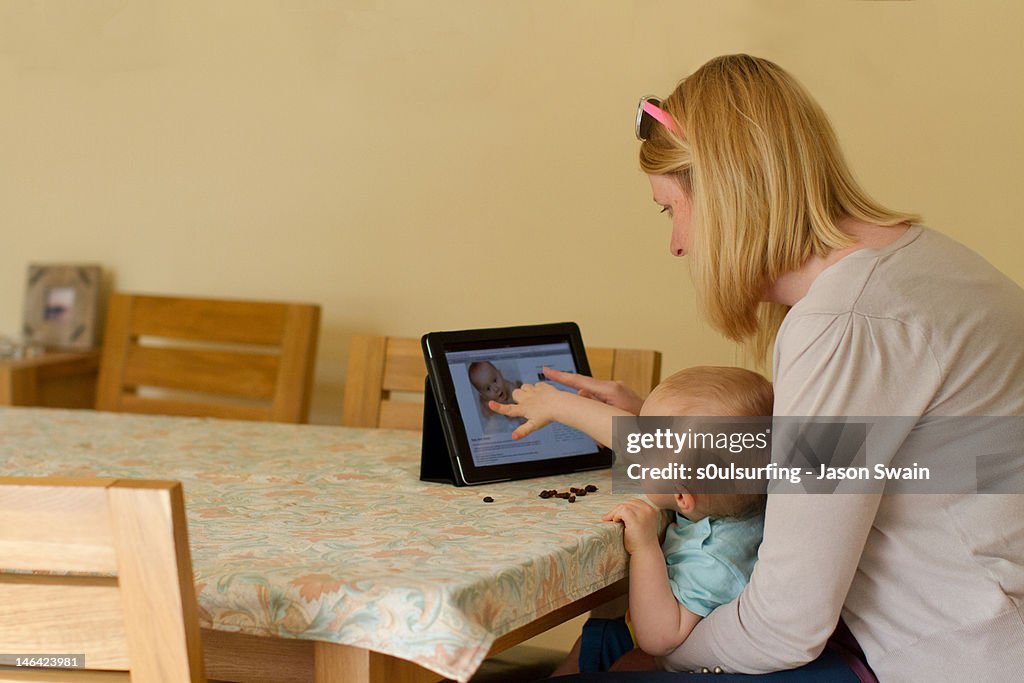 Looking at Family album