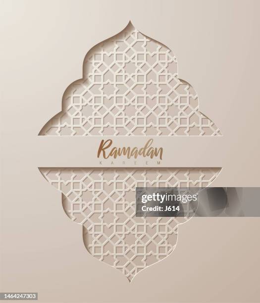ramadan greeting - ramadan stock illustrations