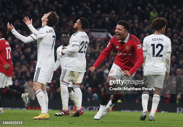 Manchester United v Leeds United - Premier League Manchester United v Leeds United - Premier League
