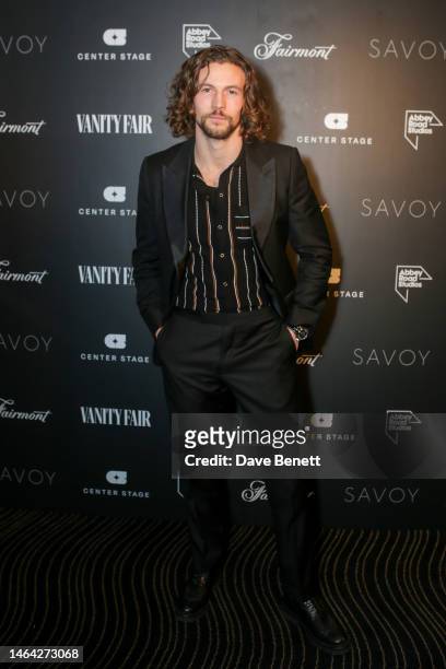Leo Suter attends the launch of Fairmont Hotels & Resorts 'Center Stage' at The Savoy on February 8, 2023 in London, England. In collaboration with...
