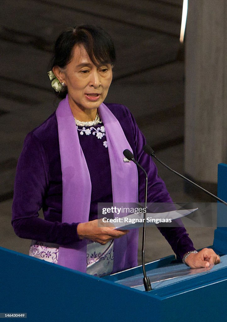 Nobel Lecture by Laureate Aung San Suu Kyi