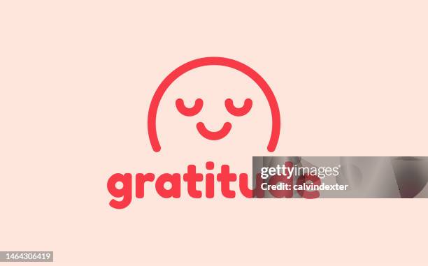 emoticon with a positive message - word meaning stock illustrations