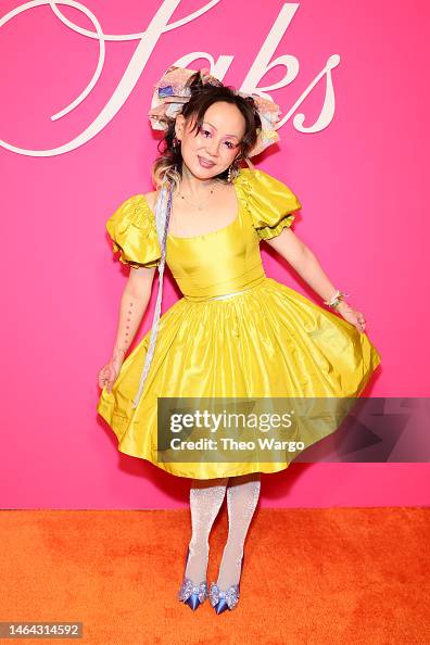Alice Longyu Gao attends Saks Fifth Avenue's New York Fashion Week