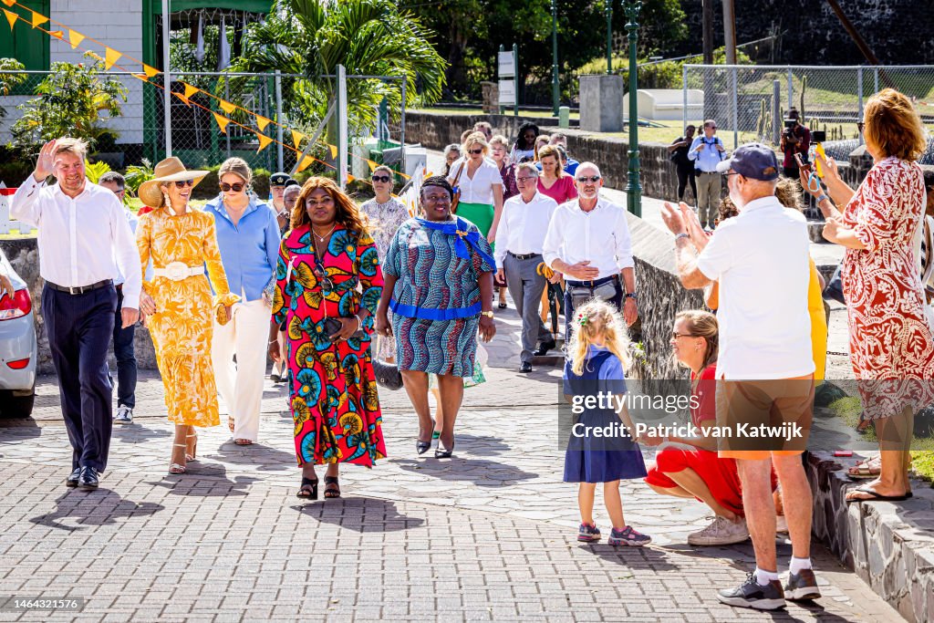 Dutch Royal Family Tour Of The Dutch Caribbean Islands