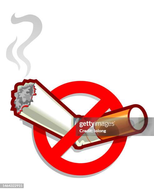 no smoking sign - no smoking stock illustrations