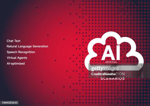 artificial intelligence ai concepts,application scenarios,ai technology background. - data visual stock illustrations