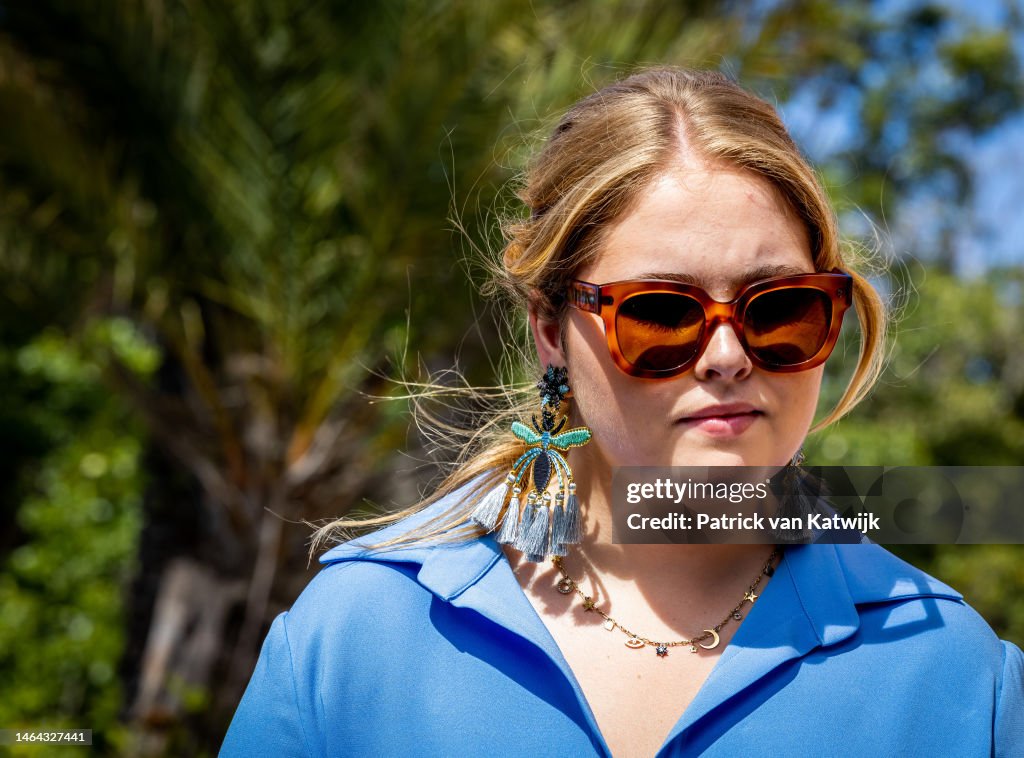 Dutch Royal Family Tour Of The Dutch Caribbean Islands