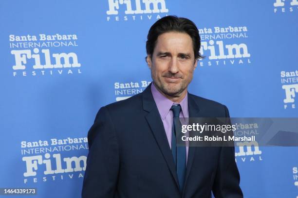 Luke Wilson attends the 2023 Santa Barbara International Film Festival Opening Night: World Premiere Of "Miranda's Victim" at The Arlington Theatre...