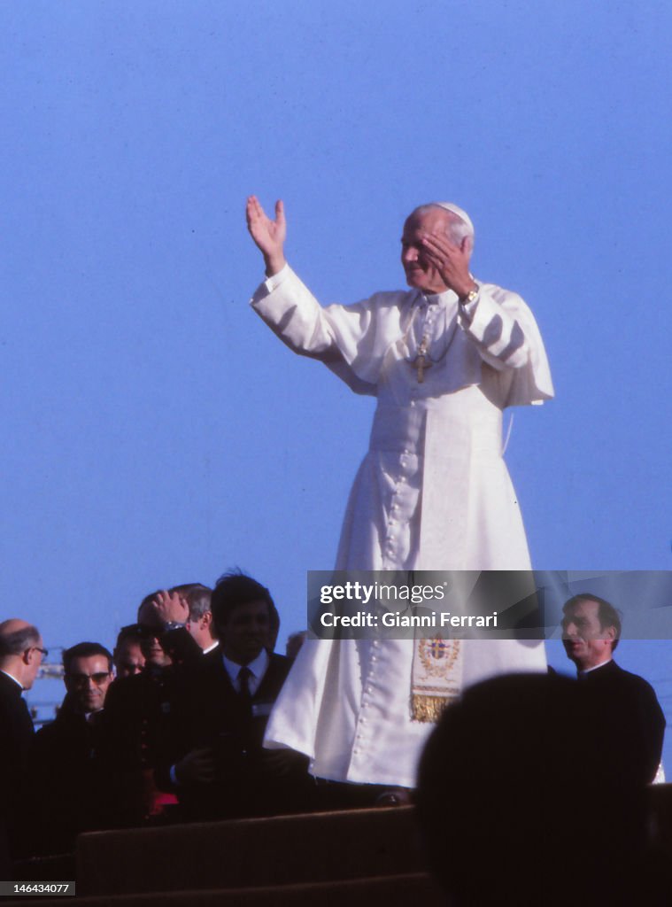 Pope John Paul II in Spain