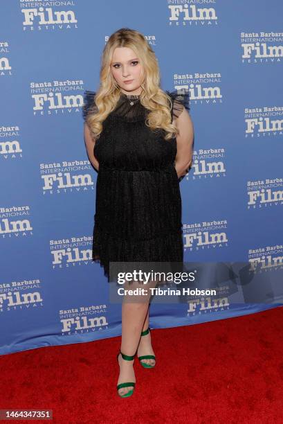 Abigail Breslinattends the Opening Night Film "Miranda's Victim" during the 38th Annual Santa Barbara International Film Festival at Arlington...