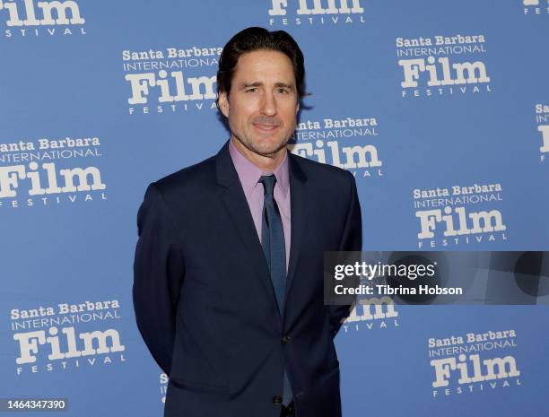 Luke Wilson attends the Opening Night Film "Miranda's Victim" during the 38th Annual Santa Barbara International Film Festival at Arlington Theatre...