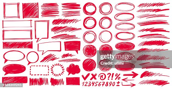 Hand drawn design elements Hand drawn design elements