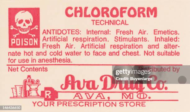 Chlorflorm Rag 48 Chloroform Structure Stock Photos, High-Res Pictures, and Images ...