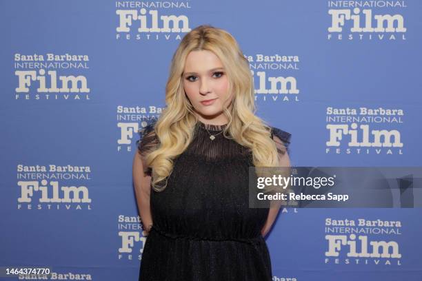 Abigail Breslin attends the opening night world premiere of "Miranda's Victim" during the 2023 Santa Barbara International Film Festival at The...