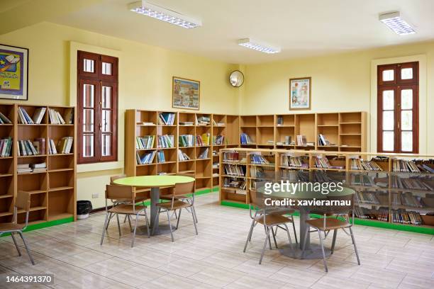 Unoccupied library for elementary students