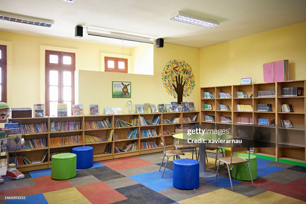 Small library for elementary students
