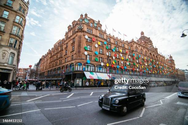 department store harrods, london - coco stock pictures, royalty-free photos & images