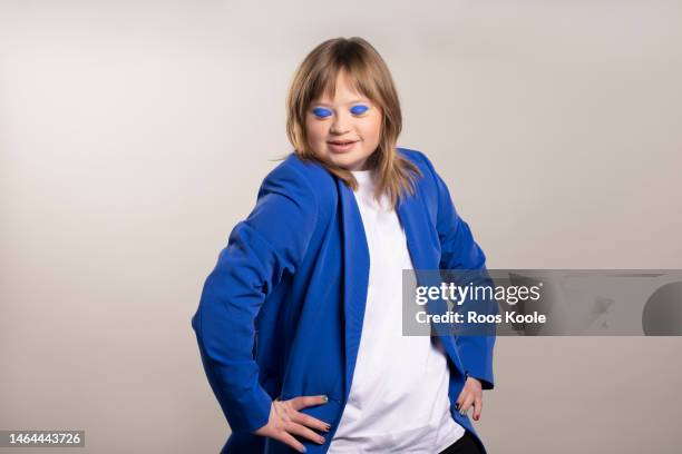 portrait of a young woman - dancing for ned stock pictures, royalty-free photos & images